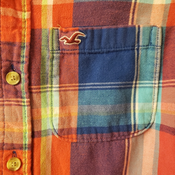 Hollister button down flannel - Picture 3 of 5